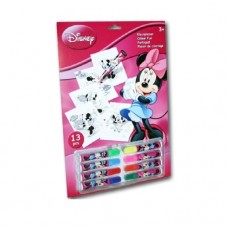 Set Disney Minnie de colorat 13 piese